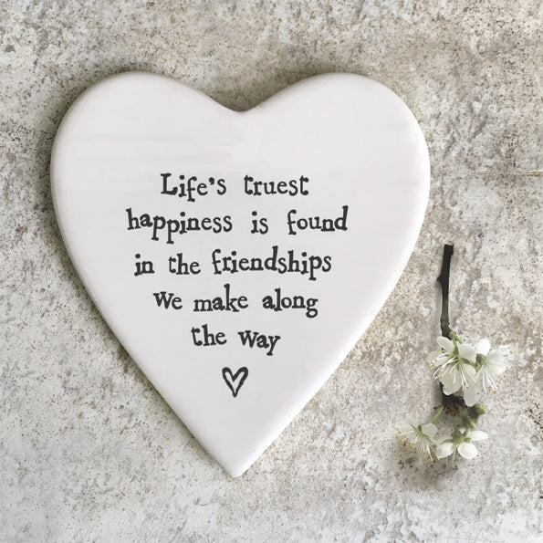 Heart Porcelain Coaster