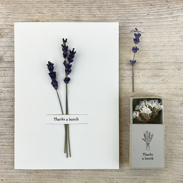 Dried Flower Matchboxes
