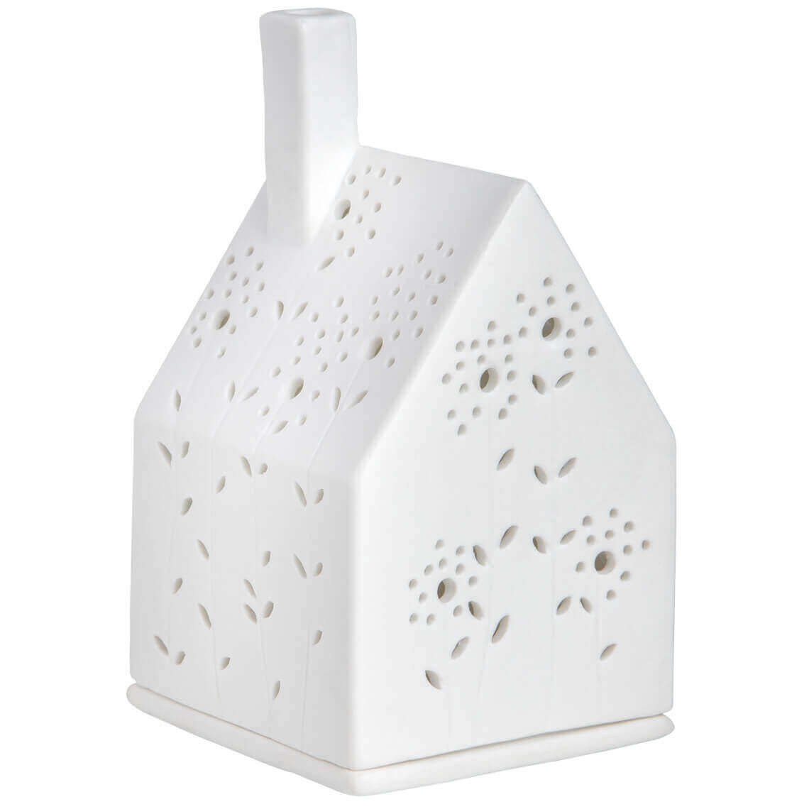 Porcelain Tealight Houses - Flower Meadow