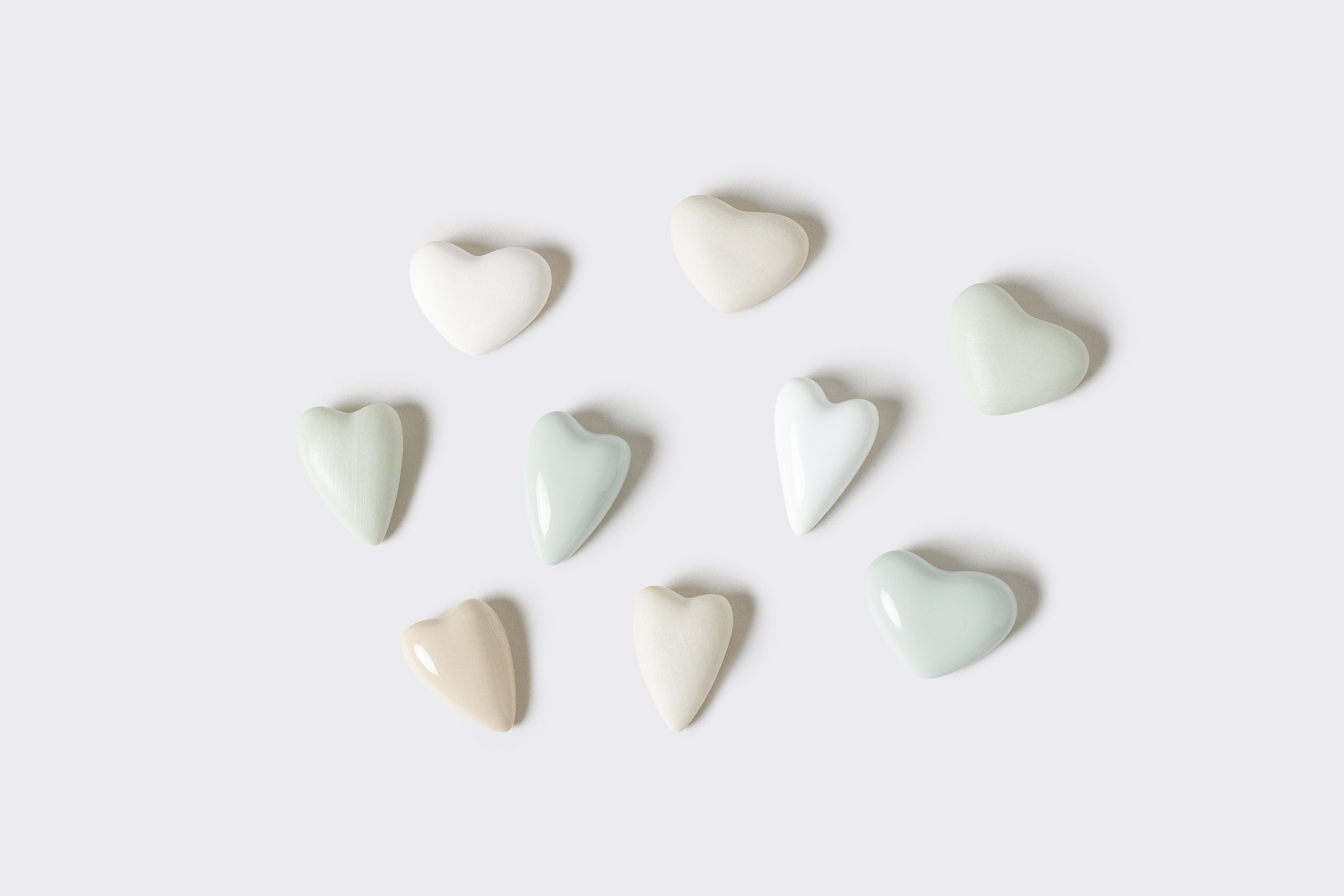 Stoneware Hearts