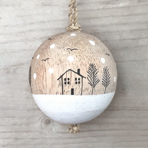 Wooden Bauble