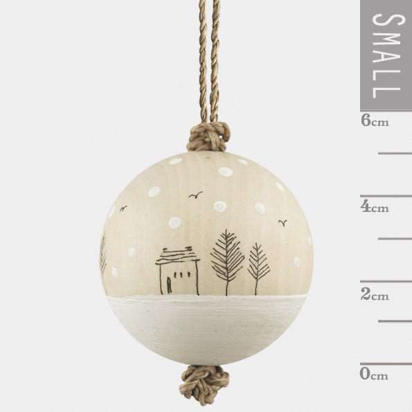 Wooden Bauble