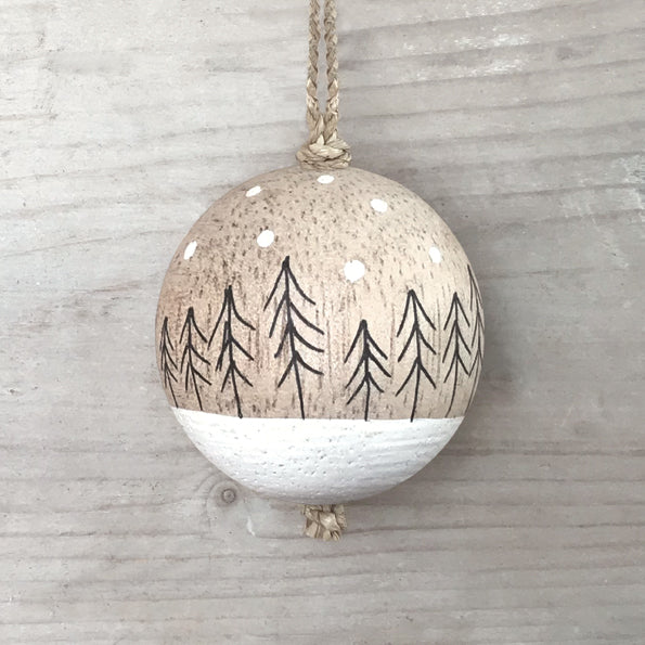 Wooden Bauble