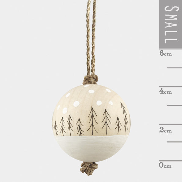 Wooden Bauble