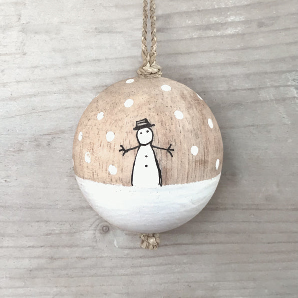 Wooden Bauble