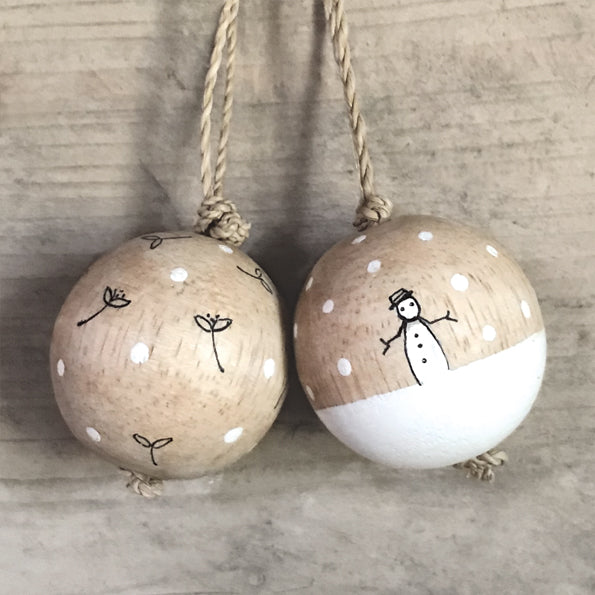 Wooden Bauble