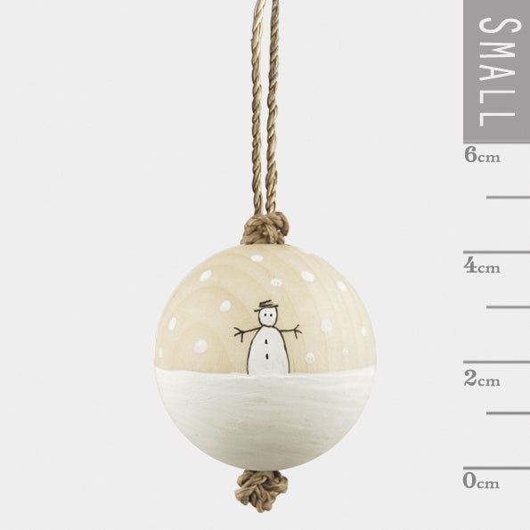 Wooden Bauble