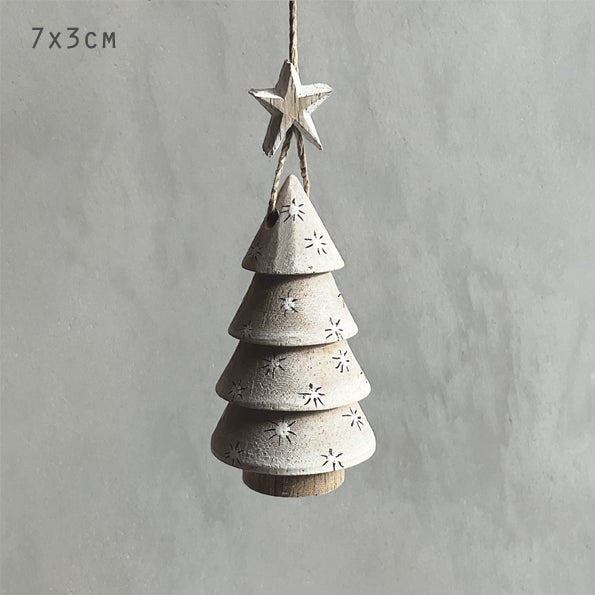 Dotty Hanging Wooden Tree