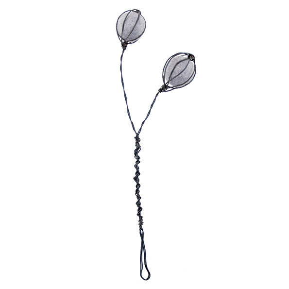 Wire & Felt Flowers - Seed Pod