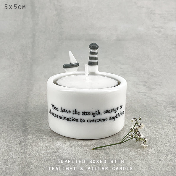 Candle & Tea Light Holder