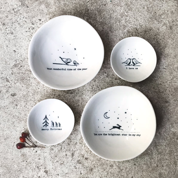 Medium Porcelain Bowl