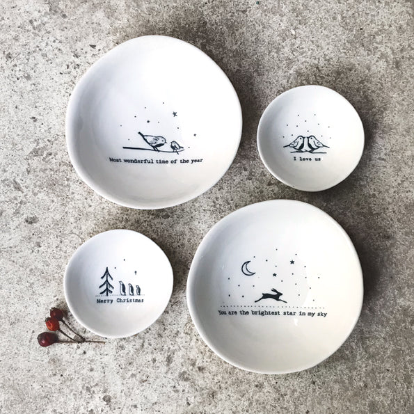 Medium Porcelain Bowl