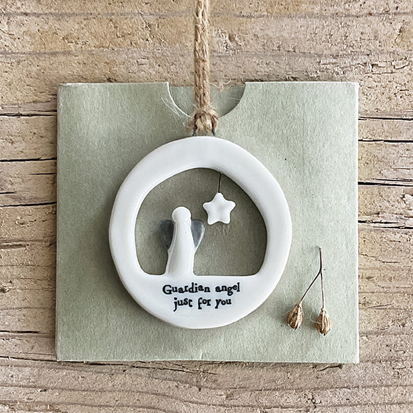 Porcelain Hangers - Guardian angel just for you