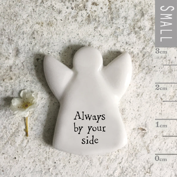 Tiny Porcelain Hearts, Angels, Houses & Star Tokens