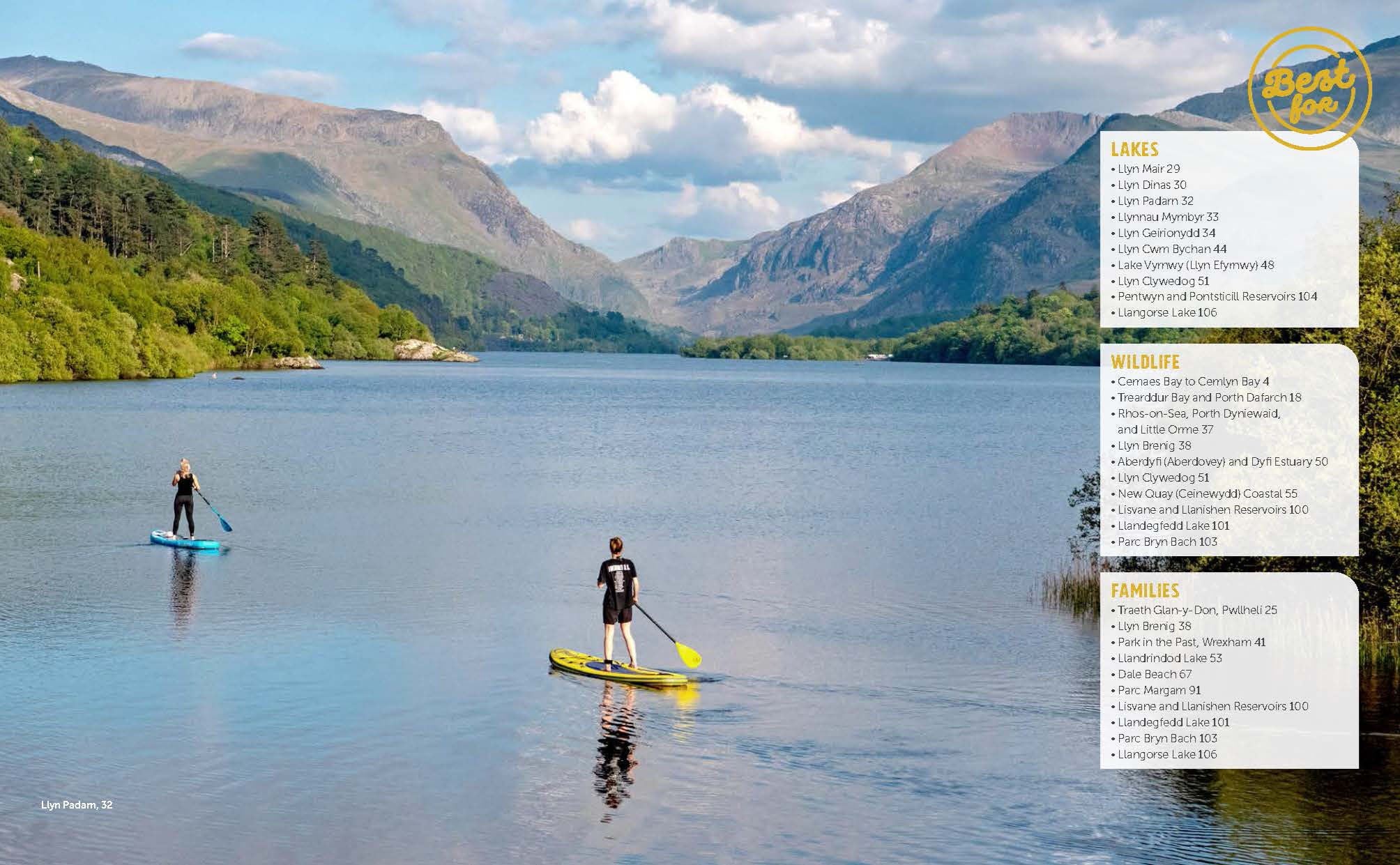 Wales - 100 Best Paddle Boarding Places