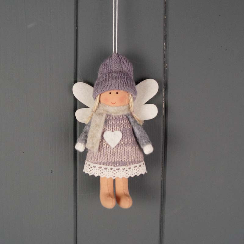Hanging Fabric Angels