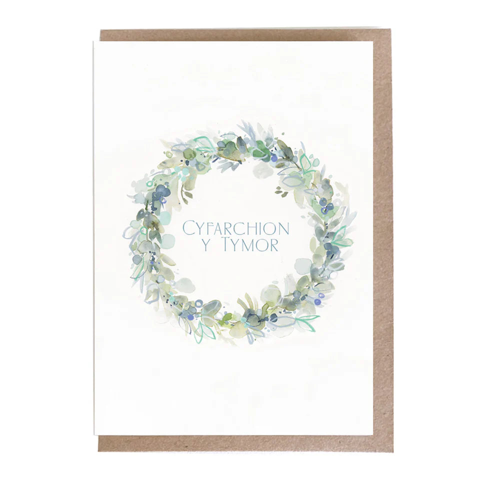 Janet Bell Card - Cyfarchion y Tymor