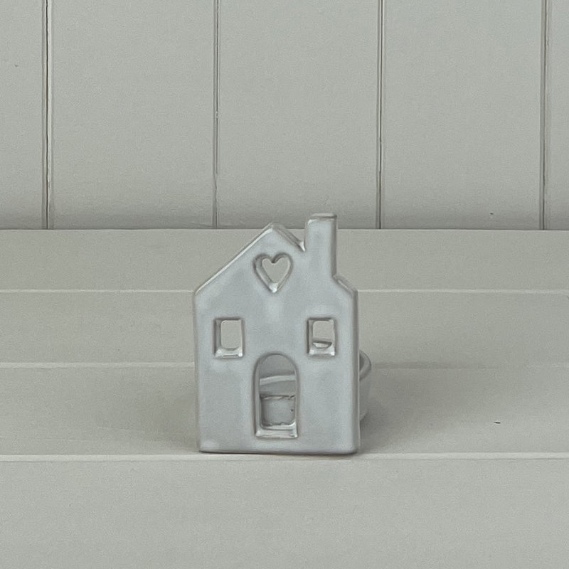 Ceramic House Tealight Holders