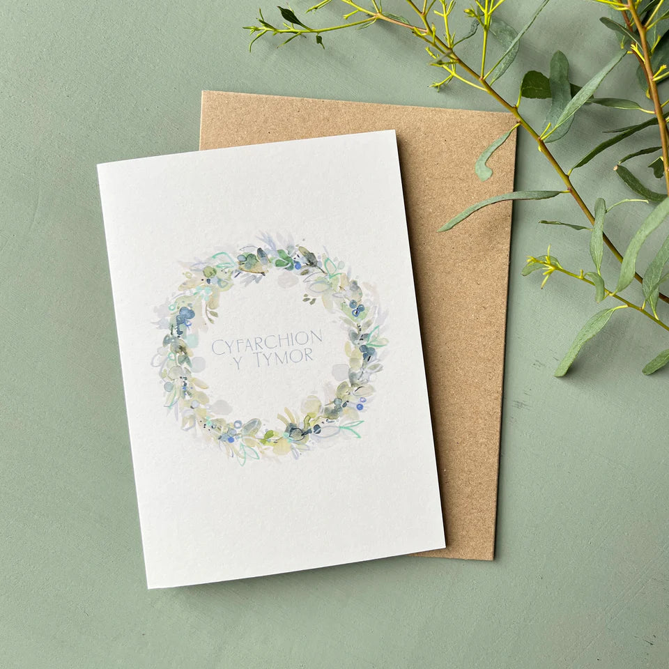 Janet Bell Card - Cyfarchion y Tymor