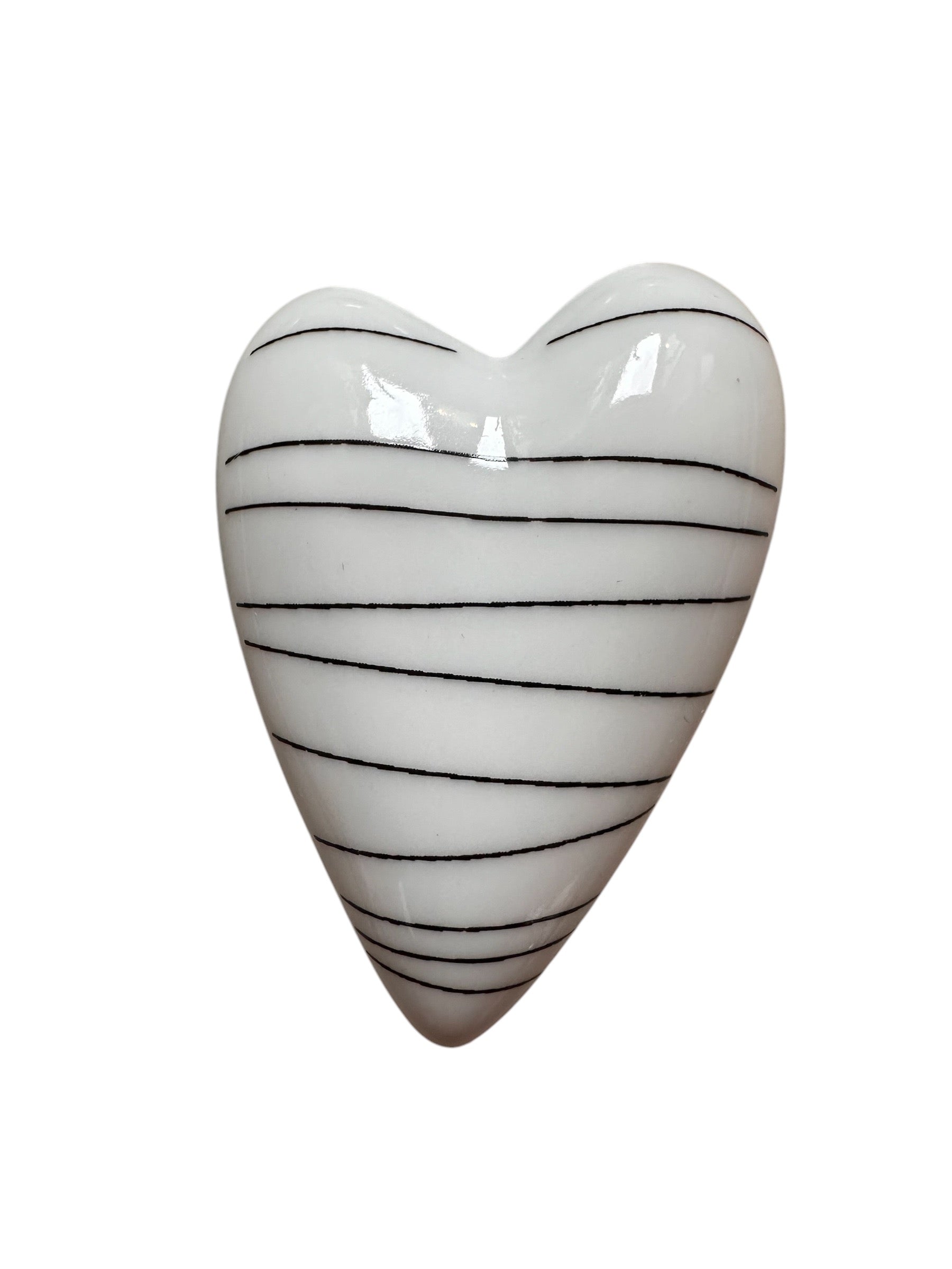 White and Black Heart