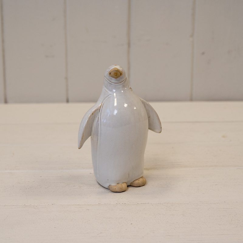 White Ceramic Penguin