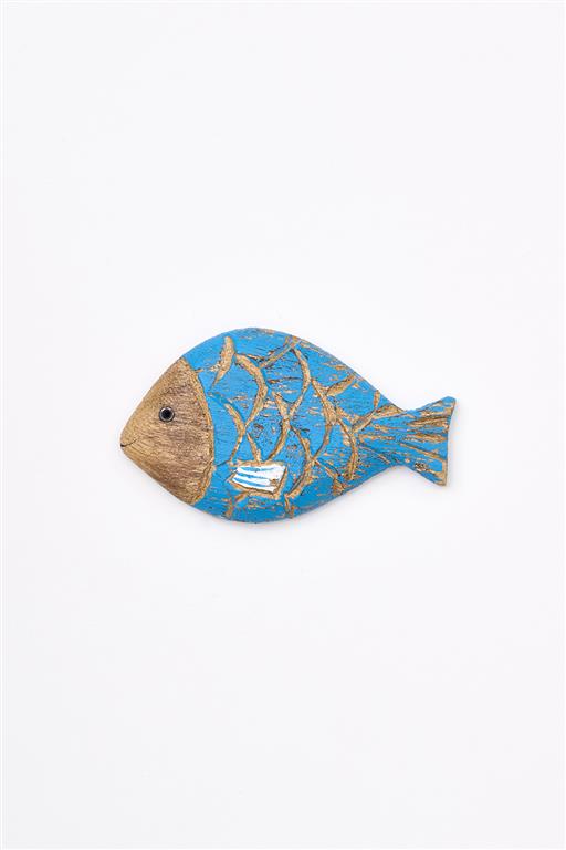 Wooden Fish Magnet