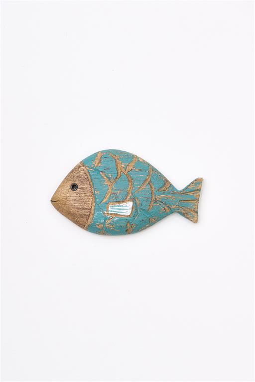Wooden Fish Magnet