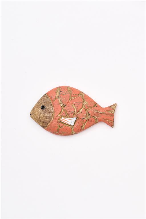 Wooden Fish Magnet