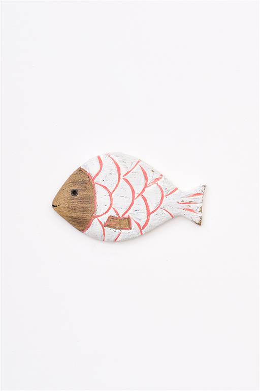 Wooden Fish Magnet