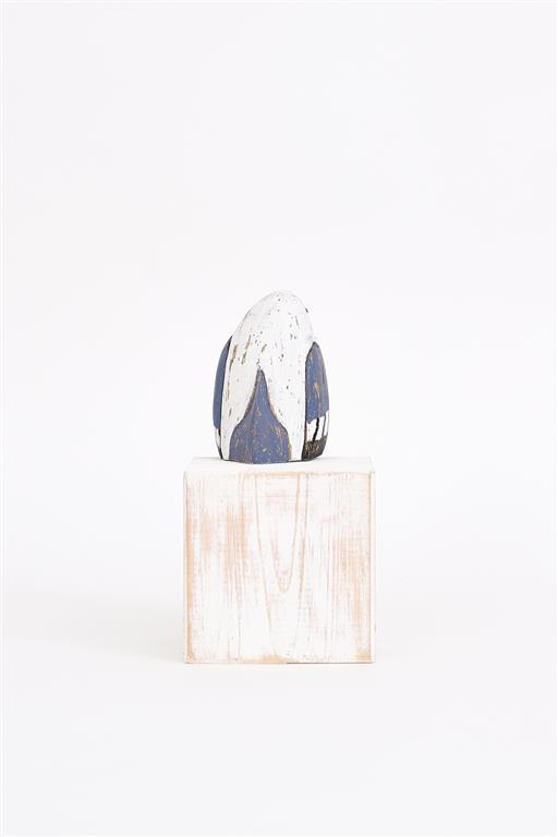 Sitting Wooden Seagull