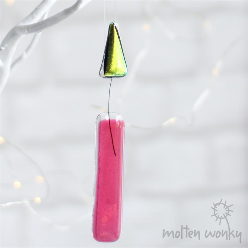 Glass Hanging Candle