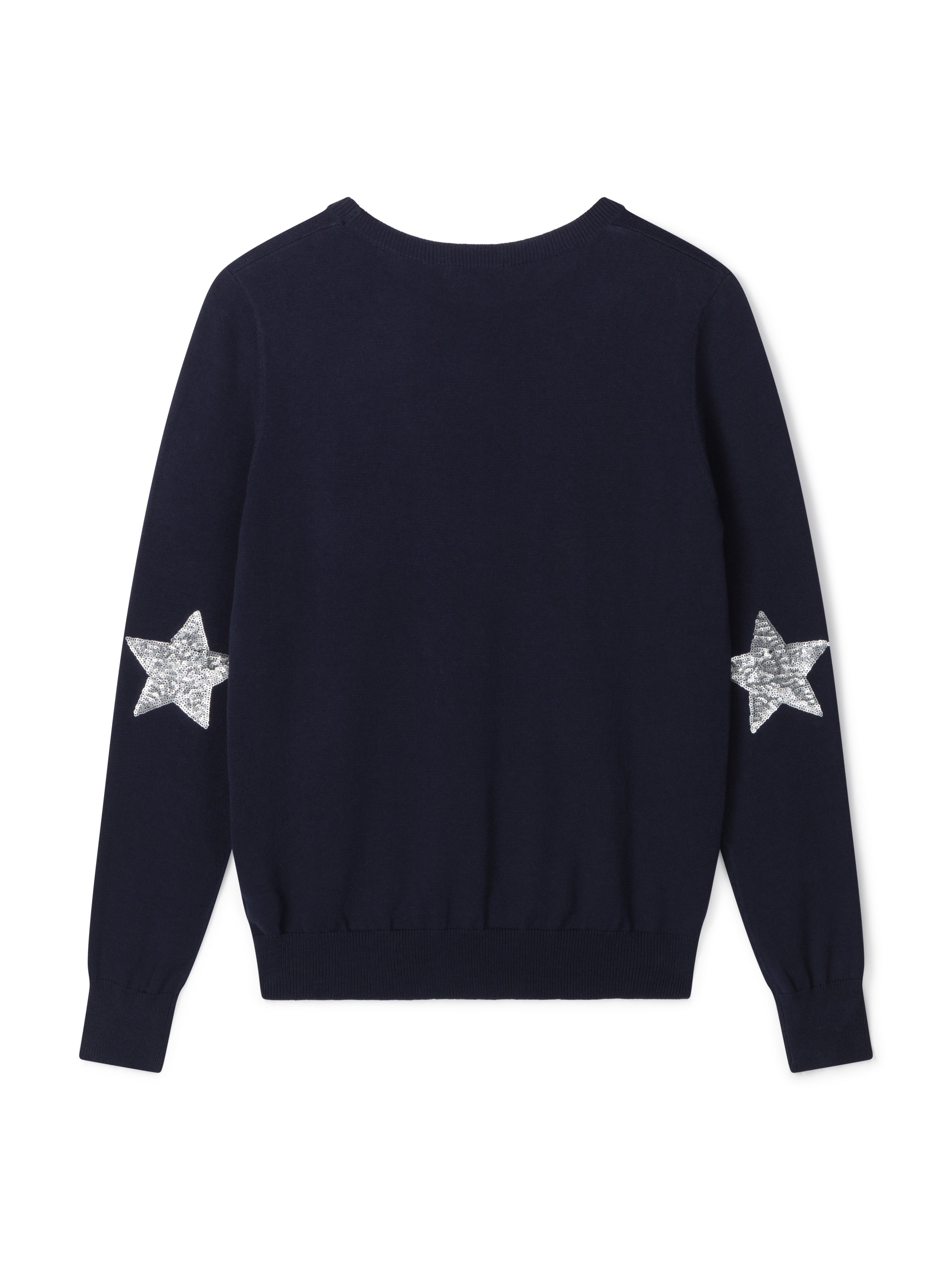 Hazel Navy Jumper