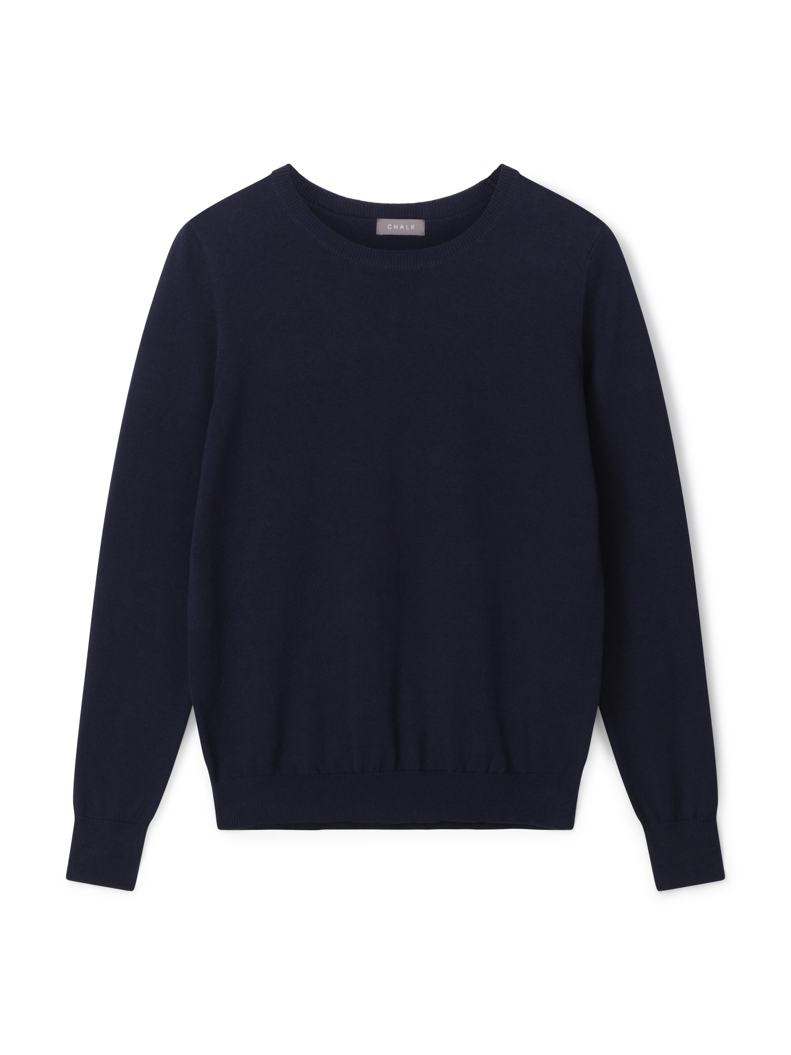 Hazel Navy Jumper