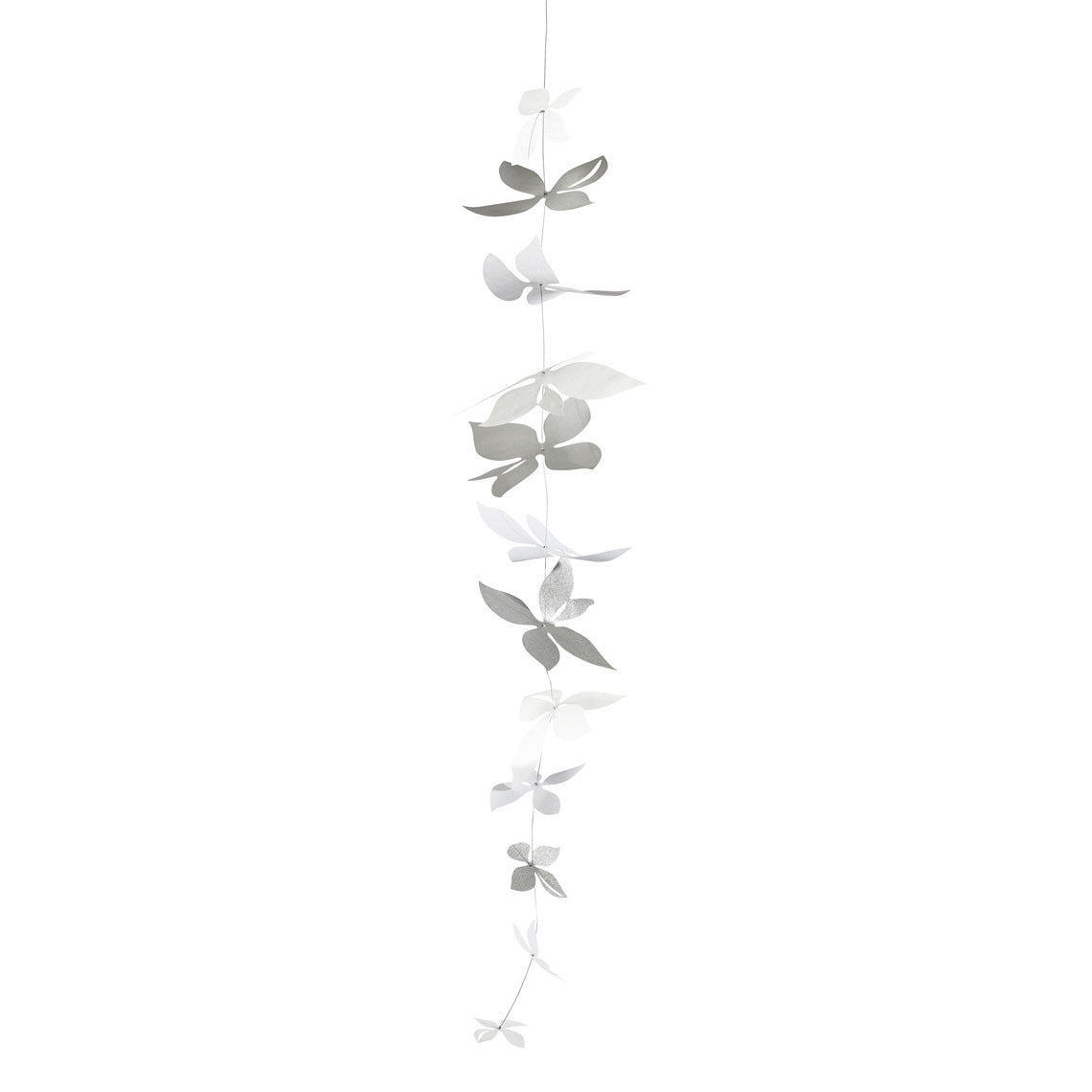 Silver Blossom Paper Hanger