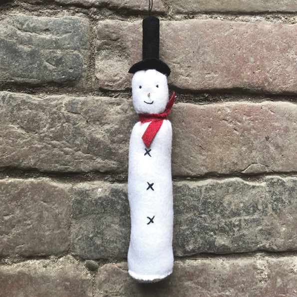 Long Felt Hanging Snowman