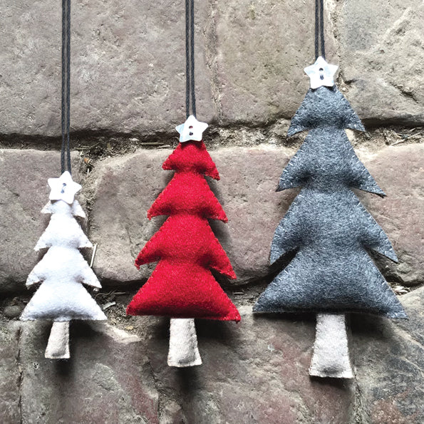 Felt Hanging Trees