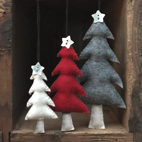 Felt Hanging Trees