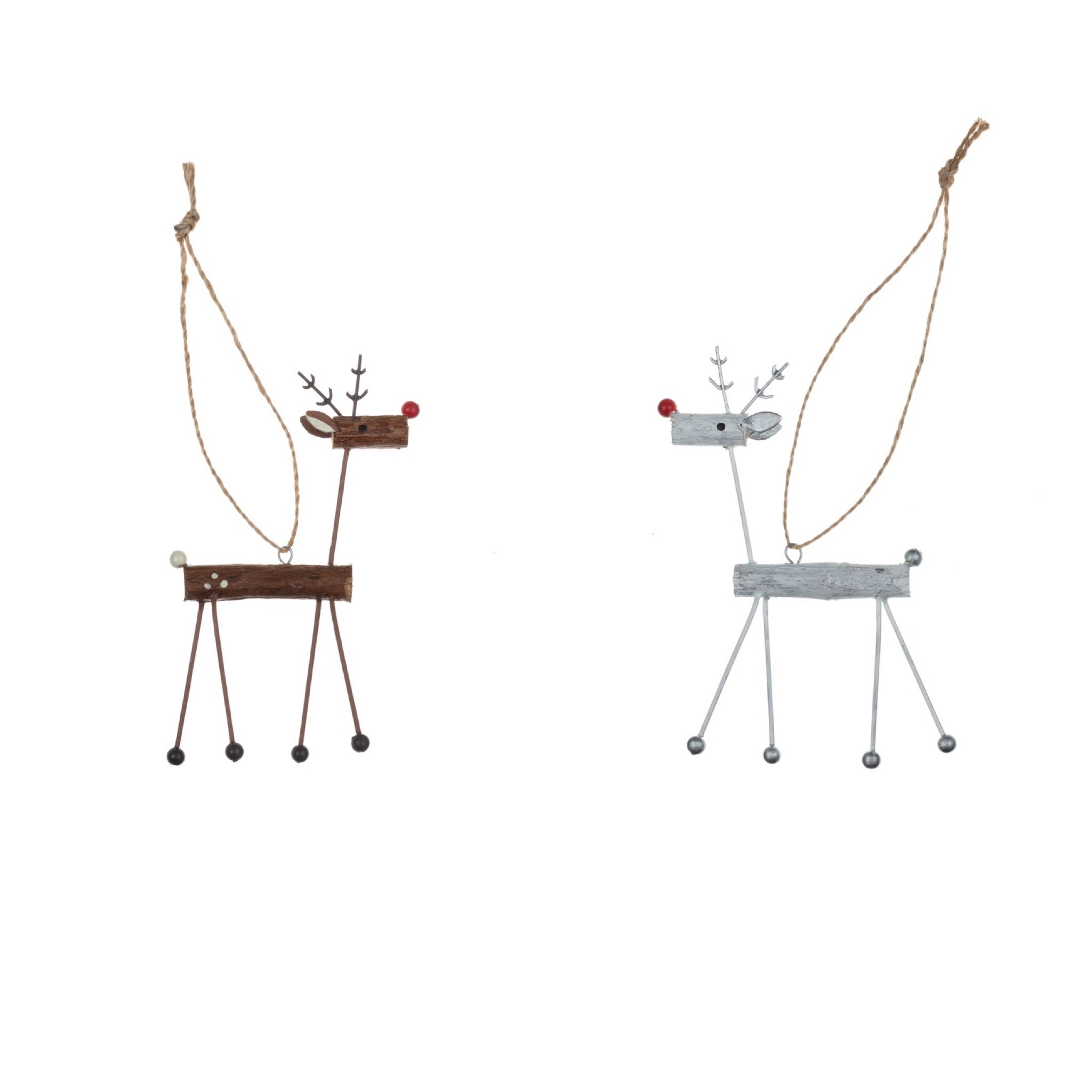 Wooden Hanging Reindeer