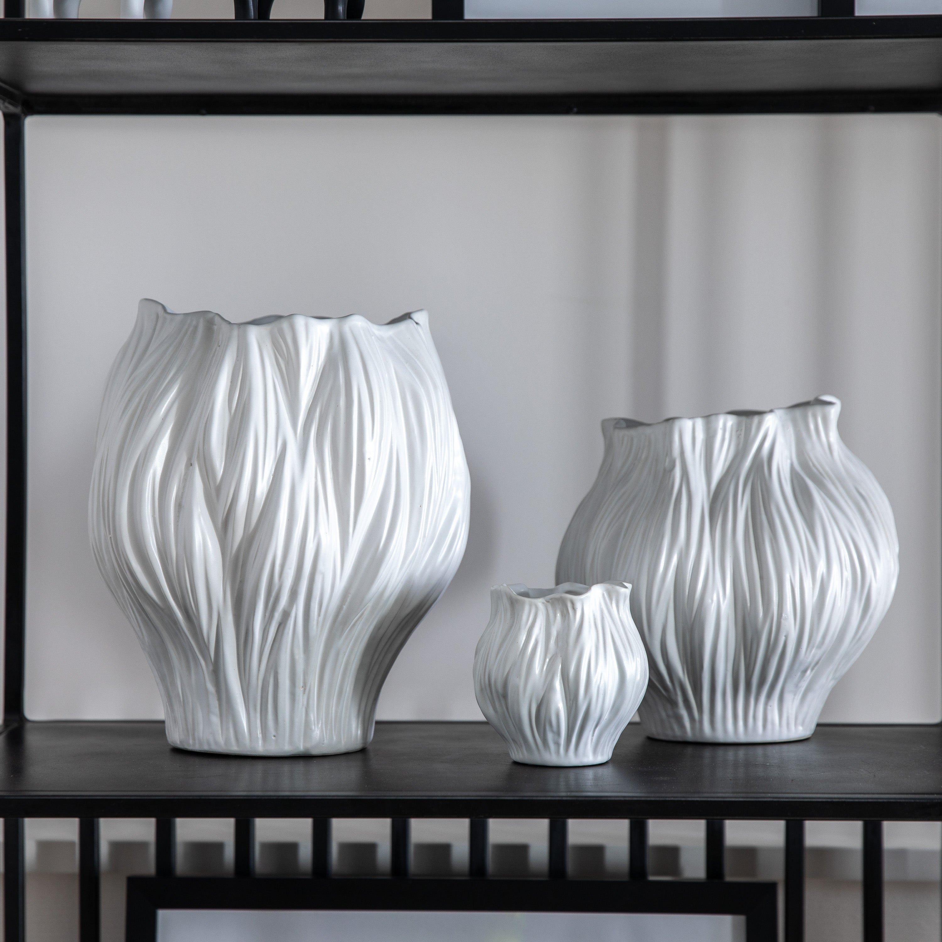 Flora White Vase
