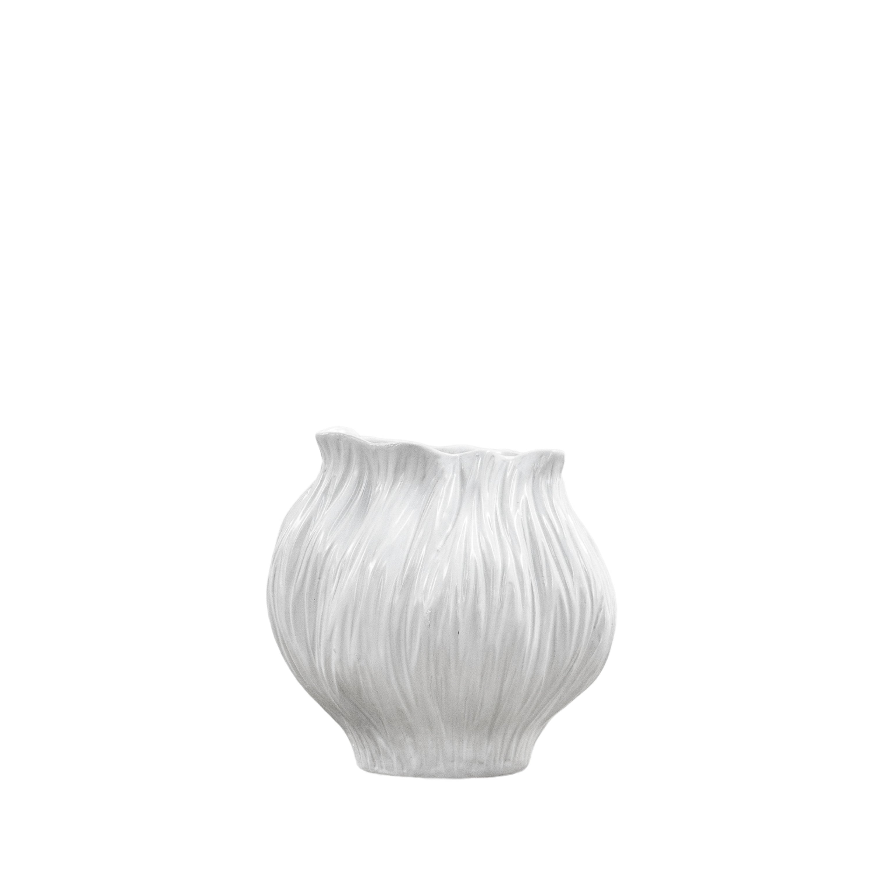 Flora White Vase