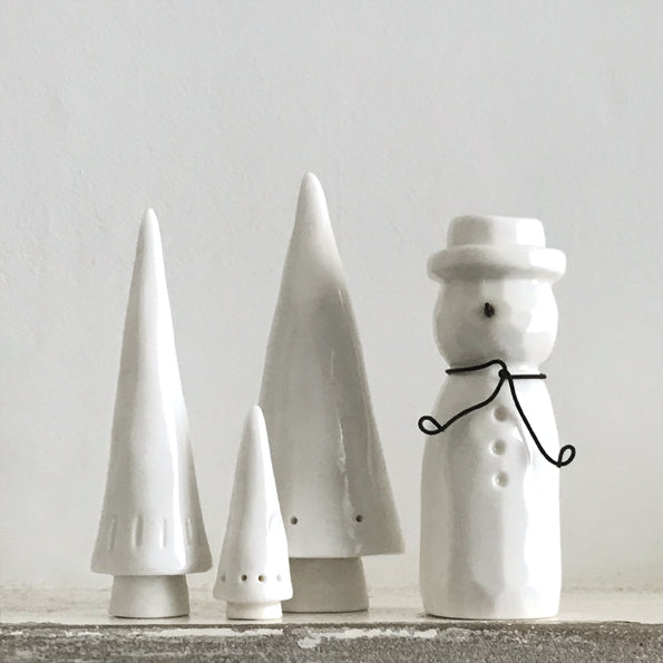 Porcelain Snowman