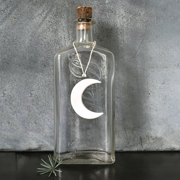 Porcelain Hanging Moon