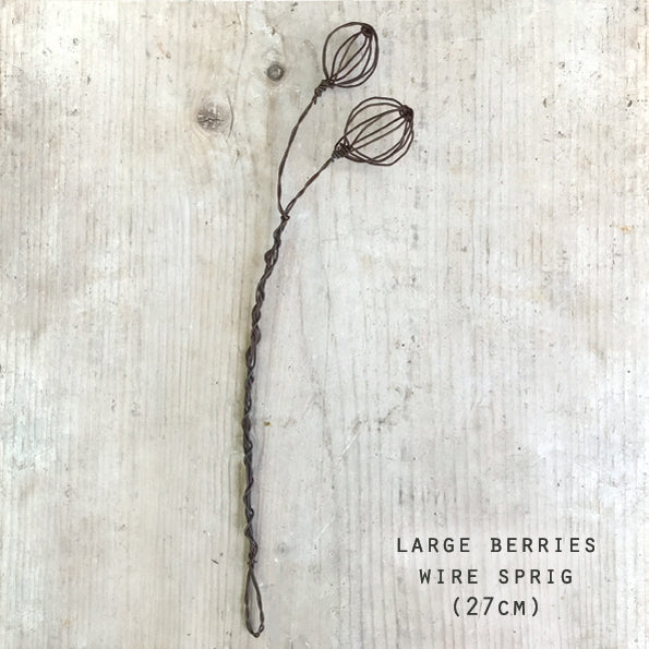 Wire Sprig - Berries