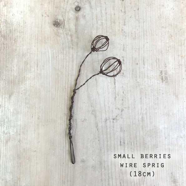 Wire Sprig - Berries