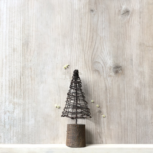 Wire Cone Christmas Tree