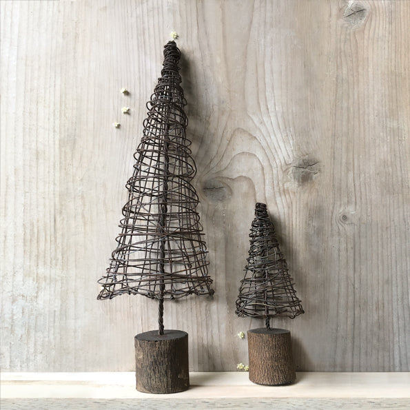 Wire Cone Christmas Tree
