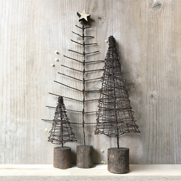 Wire Cone Christmas Tree