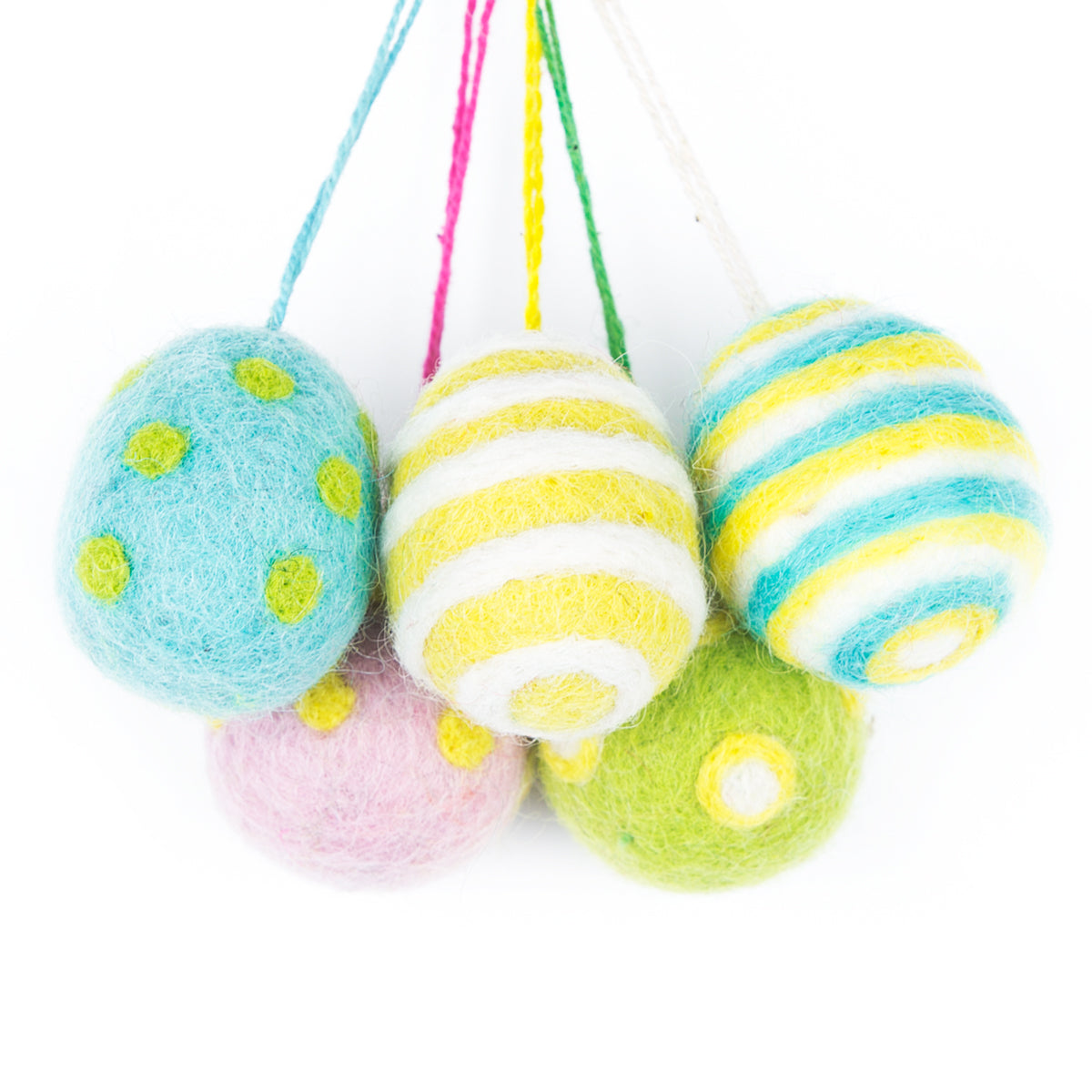 Handmade Felt Easter Eggs