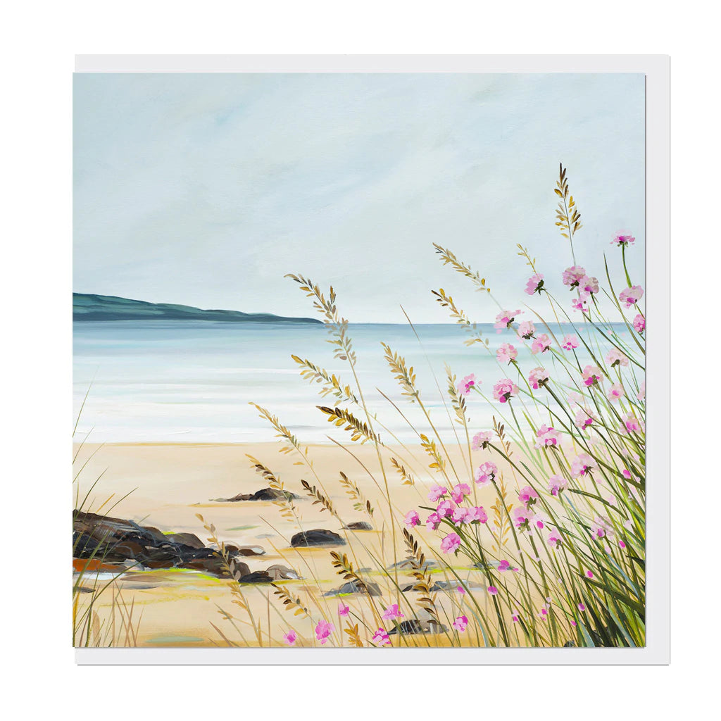 Janet Bell Card -Lligwy Pinks, Anglesey