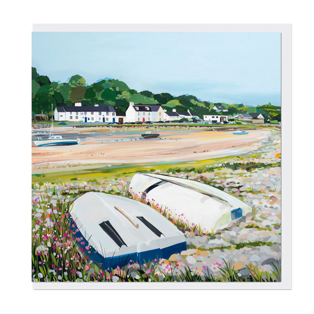 Janet Bell Card -Red Wharf Bay Anglesey
